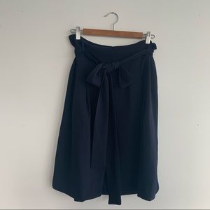 LOFT Navy Skirt Size 10